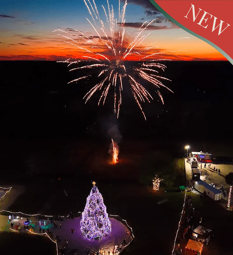 Nightly Fireworks | Christmas Experience | St. Augustine, FL